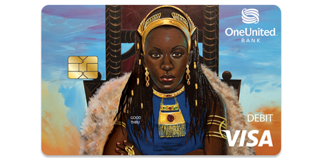 The Queen Visa Debit Card | OneUnited Bank