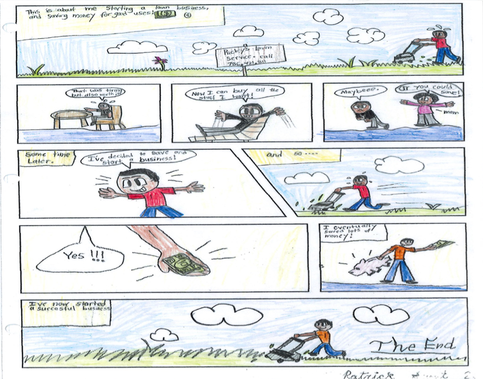 Patrick Sweet Art Submission | 2019 I Got Bank Art and Essay Contest Winner